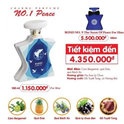 Nước Hoa Charme Peace No.1 100Ml 14 Nước Hoa Charme Peace 2025