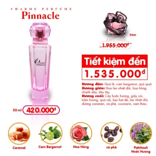 Nước Hoa Charme Pinnacle 50Ml 2025