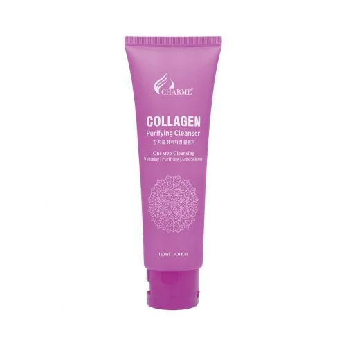 Sữa Rửa Mặt Charme Collagen Trắng Da Ngừa Mụn 120Ml