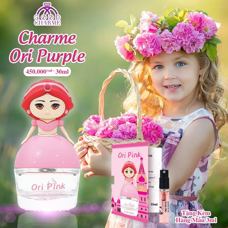 Nước Hoa Em Bé Charme Ori Pink 10 Nước Hoa Charme Ori Pink