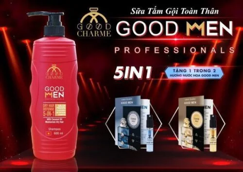 Dầu Gội Charme Good Men 5 In 1 2025