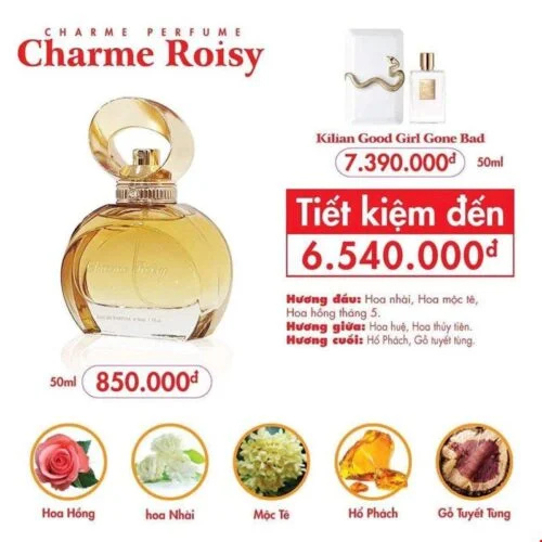Nước Hoa Charme Roisy 50Ml 2025