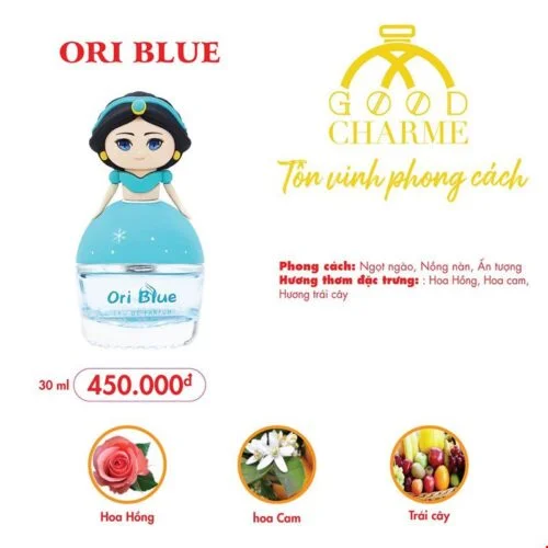 Nước Hoa Em Bé Charme Ori Blue 2023