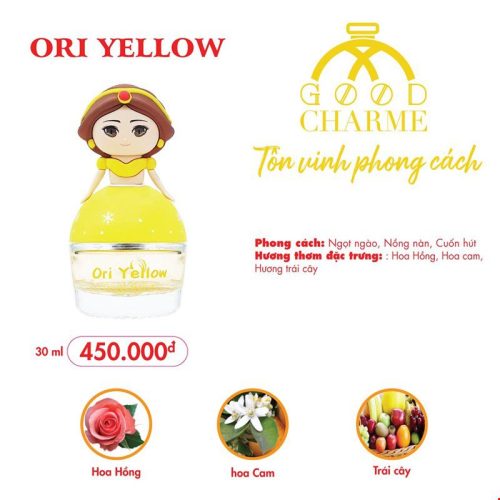 Nước Hoa Em Bé Charme Ori Yellow 2023