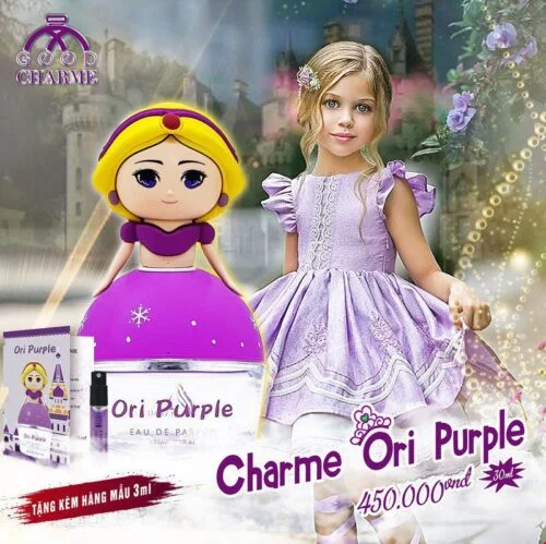 Nước Hoa Em Bé Charme Ori Purple 2025
