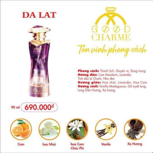 Nước Hoa Charme Đà Lạt 2025