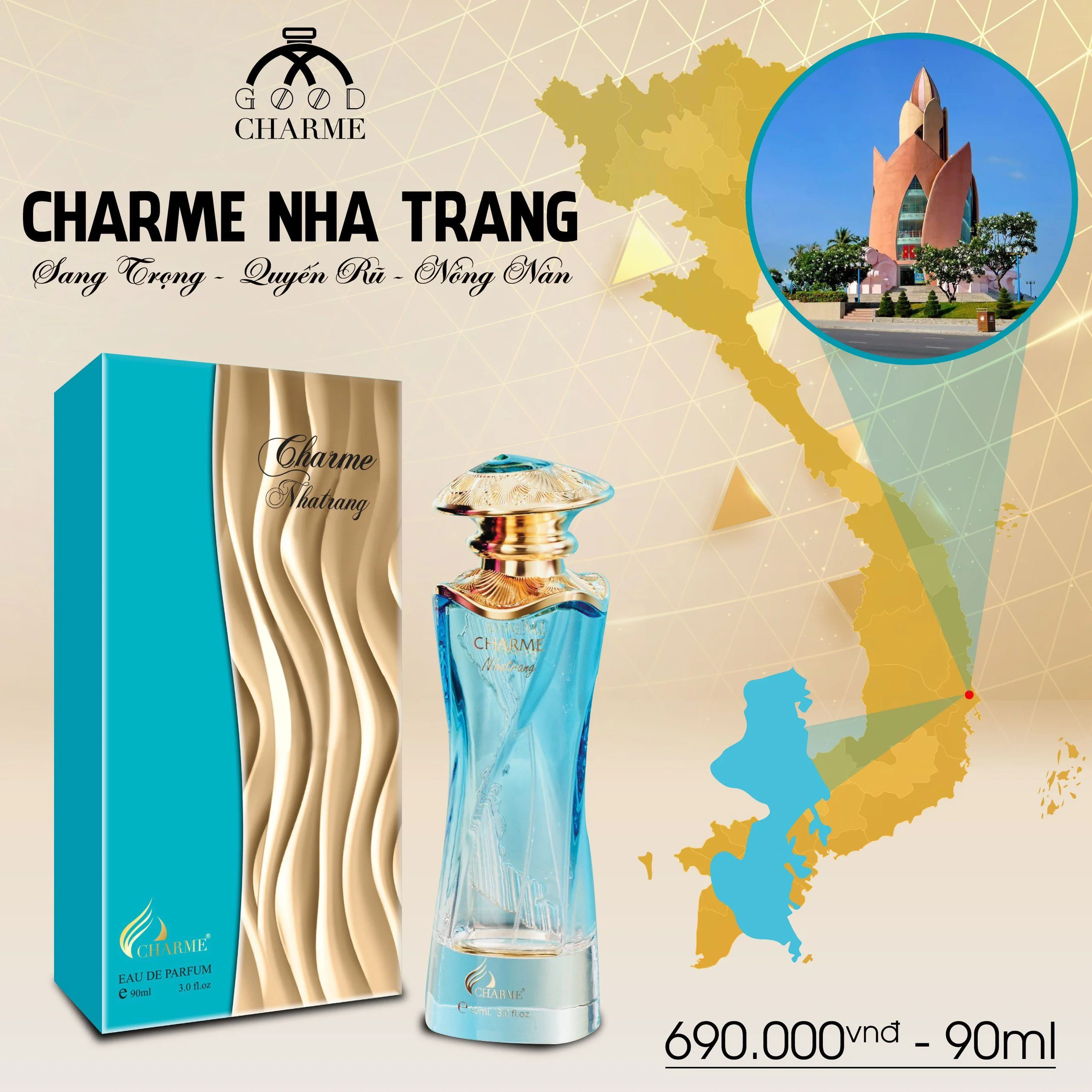 Nước Hoa Nữ Charme Nhatrang 90Ml 15 Nước Hoa Nữ Charme Nhatrang