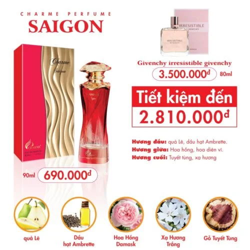 Nước Hoa Charme Sài Gòn 2025