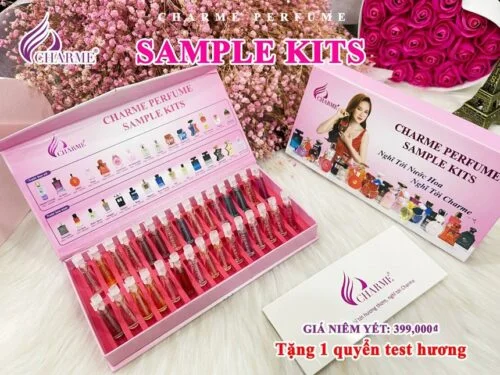 Bộ Mẫu Thử Test Nước Hoa Charme Perfume 30 Mùi