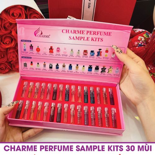 Bộ Mẫu Thử Test Nước Hoa Charme Perfume 30 Mùi