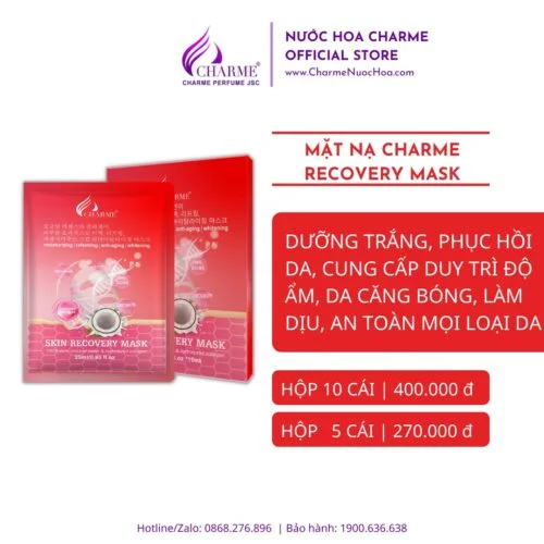 Mặt Nạ Charme Skin Recovery Mask 2025