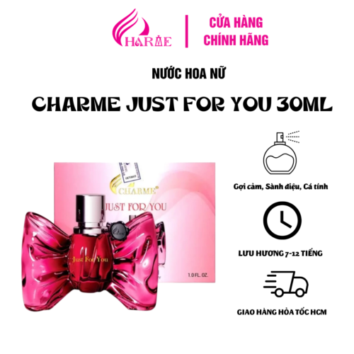 Nước Hoa Nữ Charme Just For You 30Ml