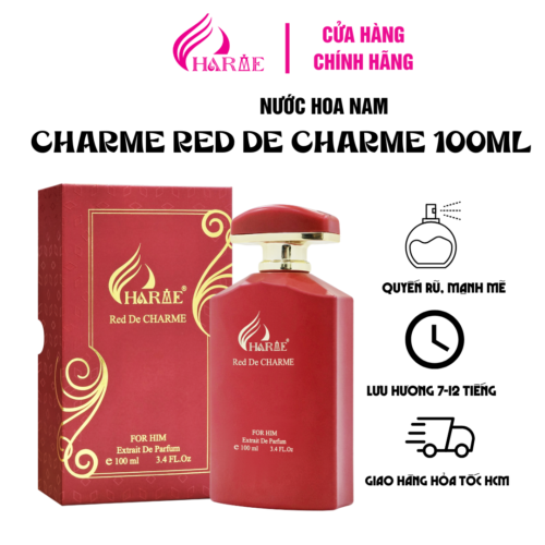 Nước Hoa Nam Charme Red De Charme 100Ml