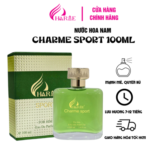 Nước Hoa Nam Charme Sport 100Ml